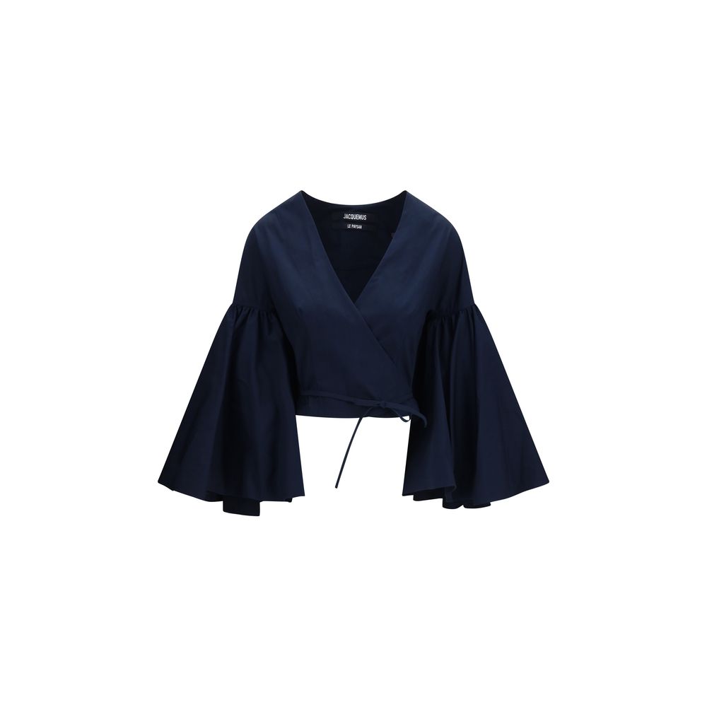 Jacquemus Blue Cotton Shirt Jacquemus