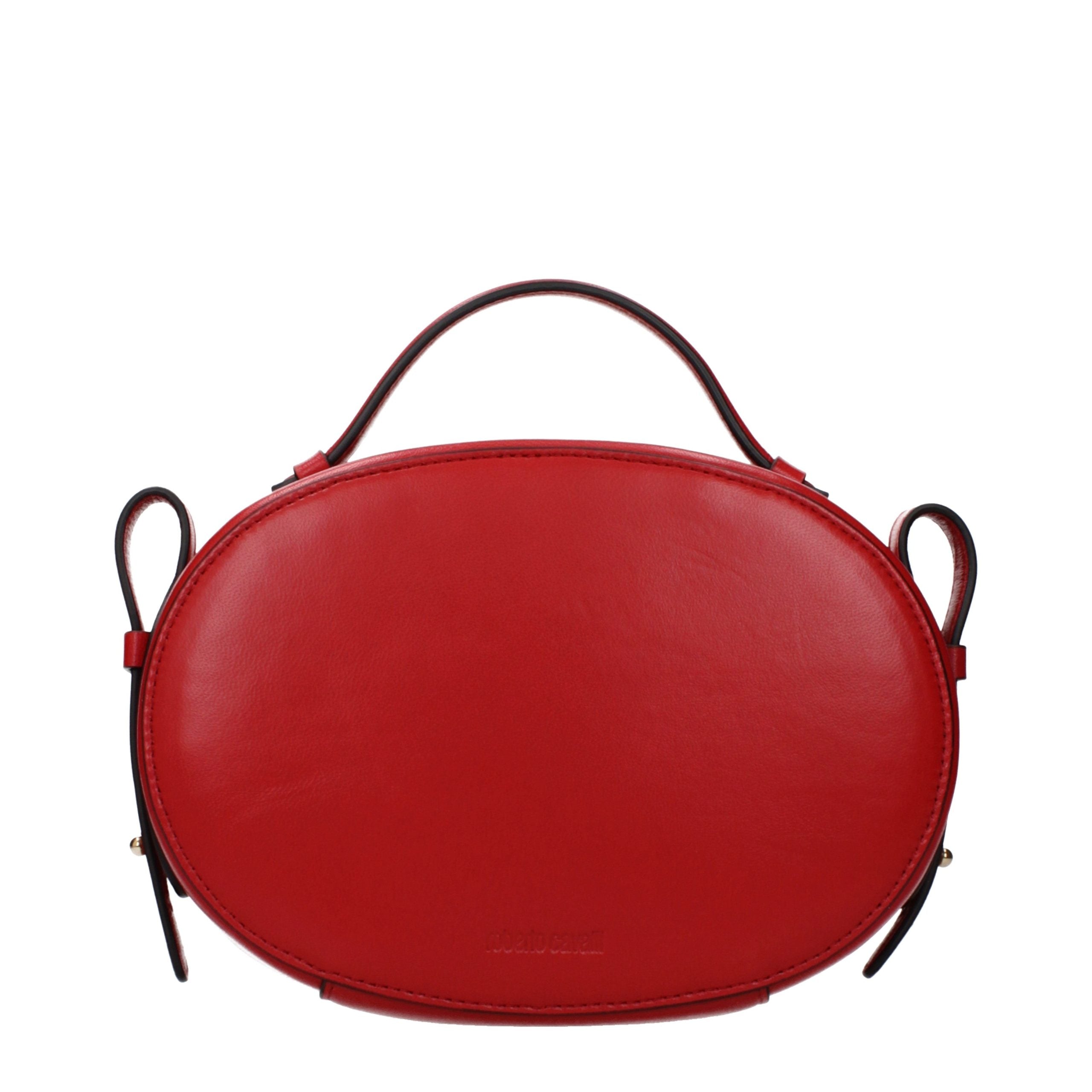 Roberto Cavalli Red Leather Handbag Roberto Cavalli