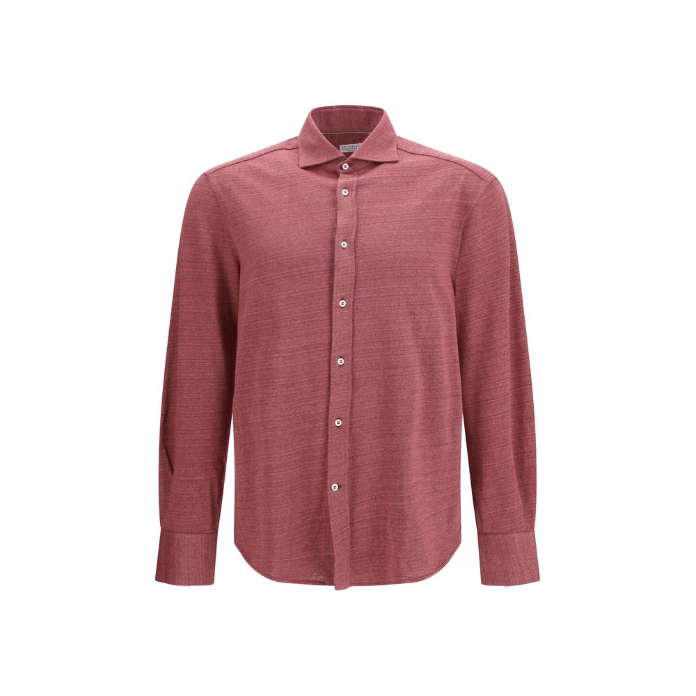 Brunello Cucinelli Multicolor Linen Shirt Brunello Cucinelli