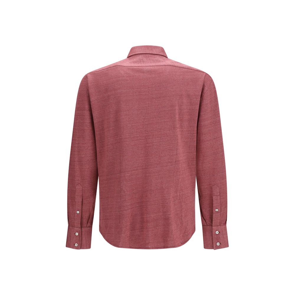 Brunello Cucinelli Multicolor Linen Shirt Brunello Cucinelli