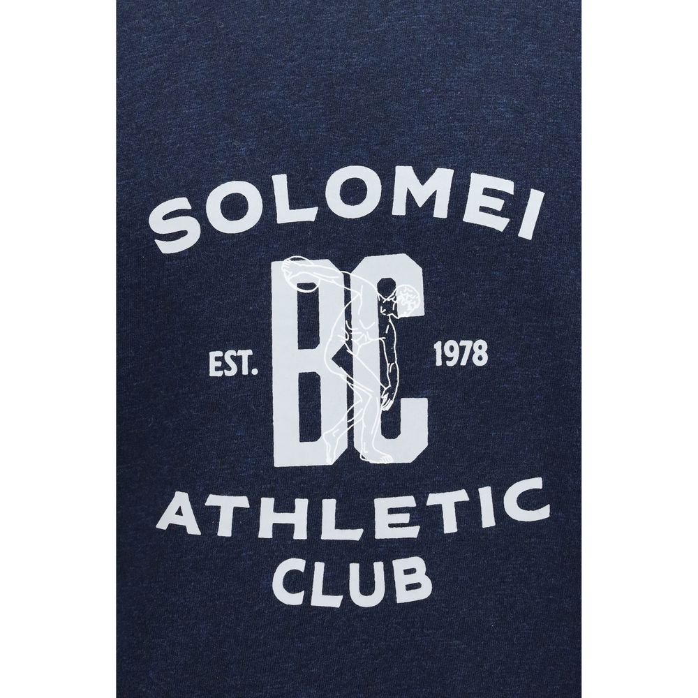 Brunello Cucinelli Blue Cotton Sweatshirt Brunello Cucinelli