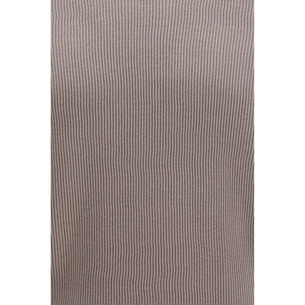 Brunello Cucinelli Gray Cotton Polo Shirt Brunello Cucinelli