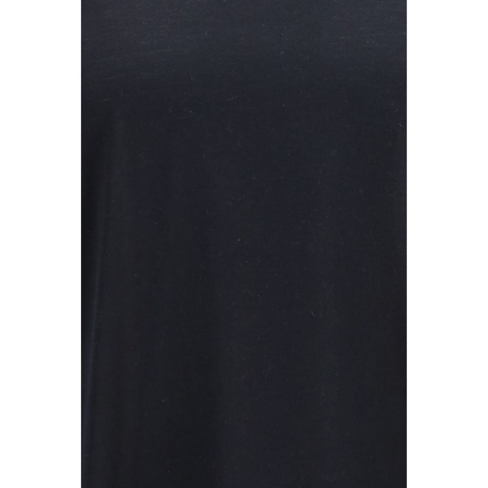 Brunello Cucinelli Black Silk T-Shirt Brunello Cucinelli
