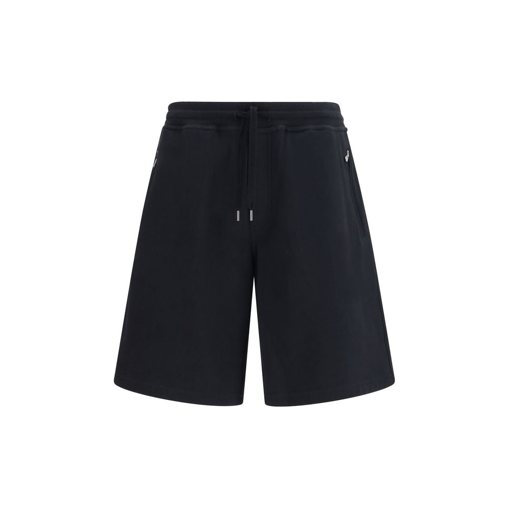 Brunello Cucinelli Black Cotton Bermuda Shorts Brunello Cucinelli