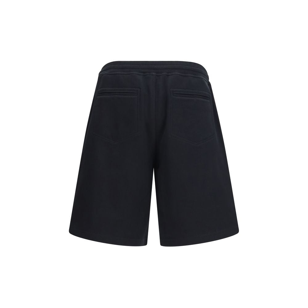 Brunello Cucinelli Black Cotton Bermuda Shorts Brunello Cucinelli