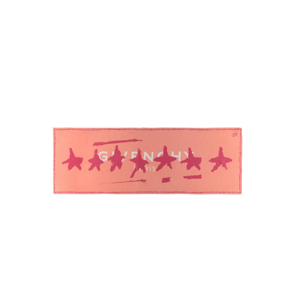 Givenchy Orange Silk Scarf Givenchy