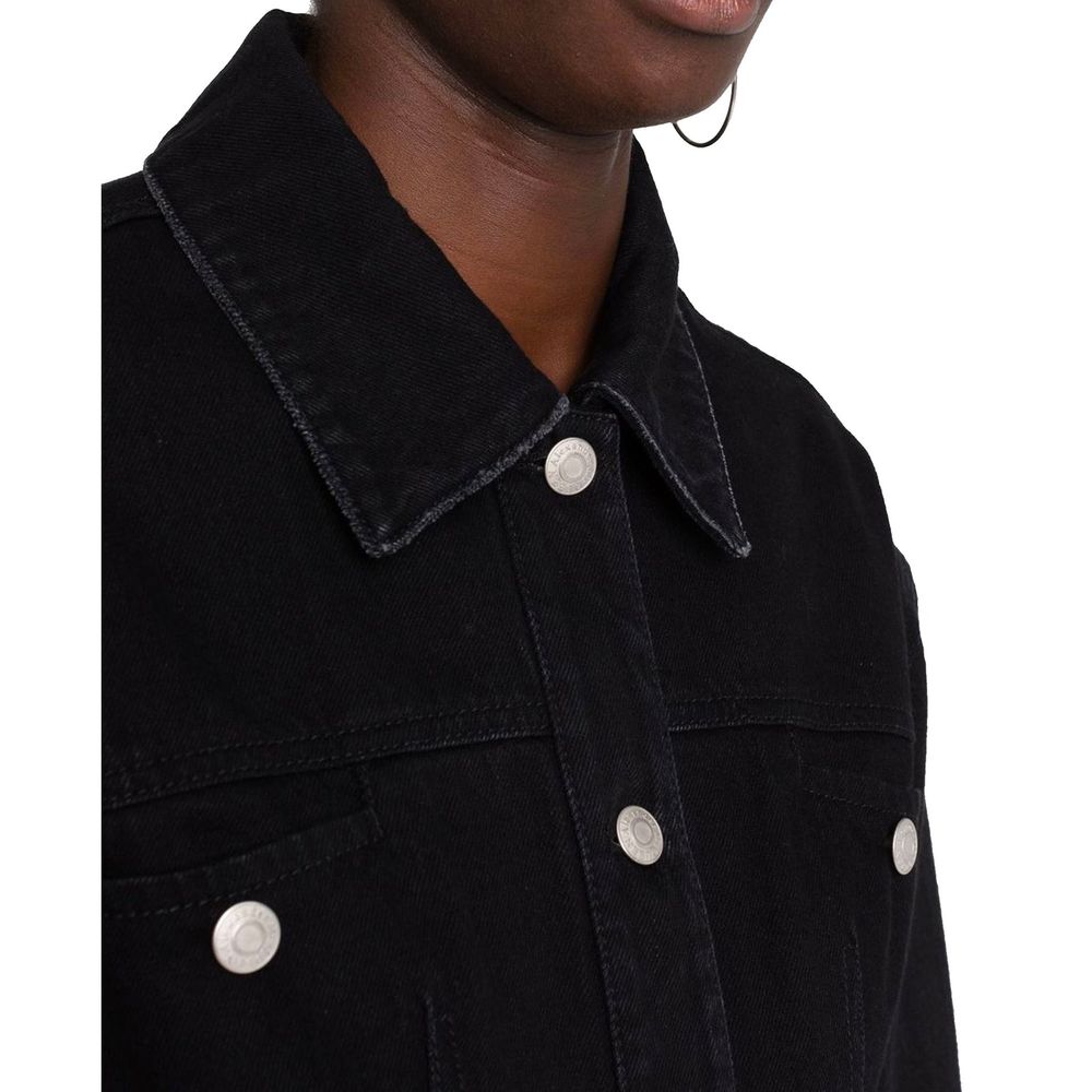 Alexander McQueen Black Cotton Denim Jacket Alexander McQueen
