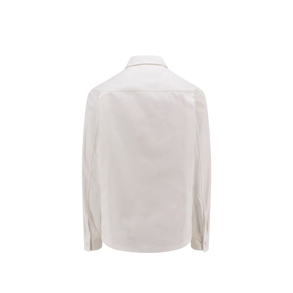 Jil Sander White Cotton Dress Shirt Jil Sander