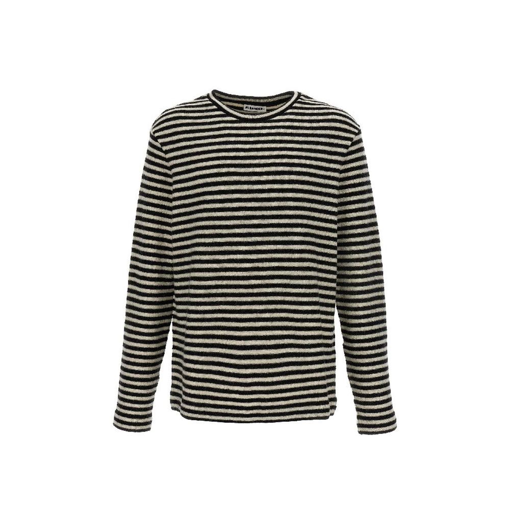 Jil Sander White Wool Long Sleeve T-Shirt Jil Sander