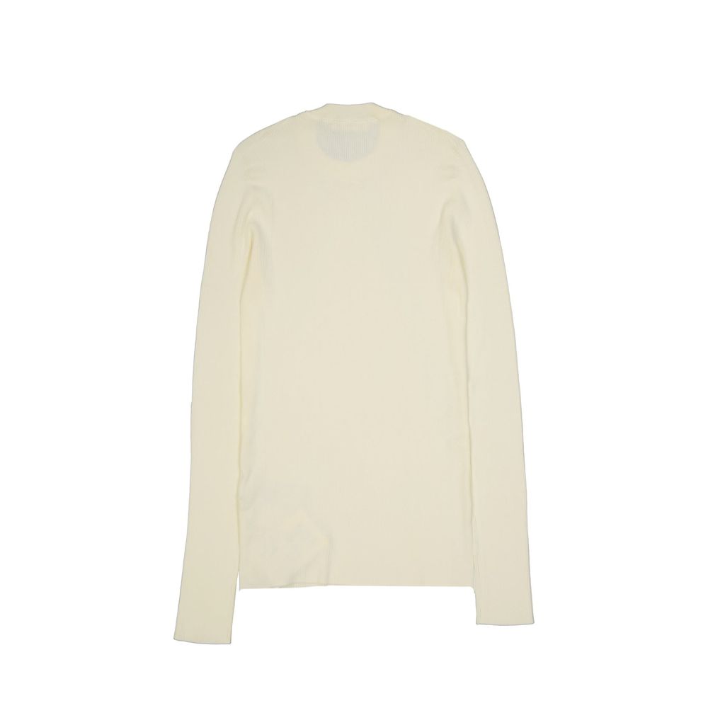 Jil Sander White Cotton Sweatshirt Jil Sander