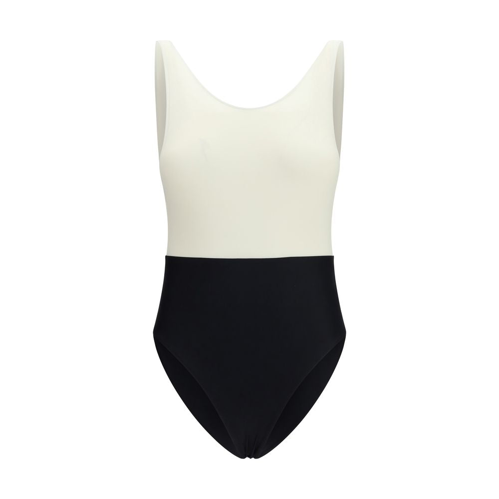 Ami Paris Multicolor Polyamide One-Piece Swimsuit Ami Paris