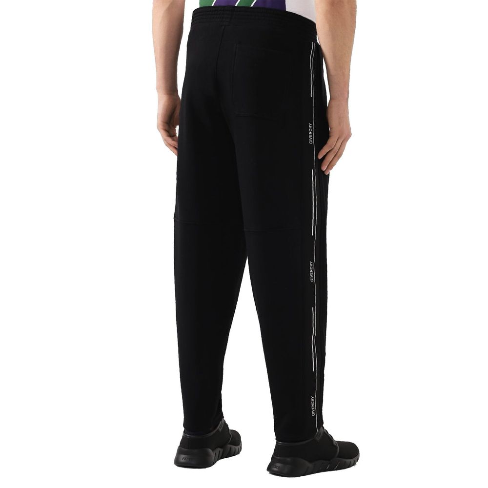 Givenchy Black Cotton Joggers (Workout Pants) Givenchy