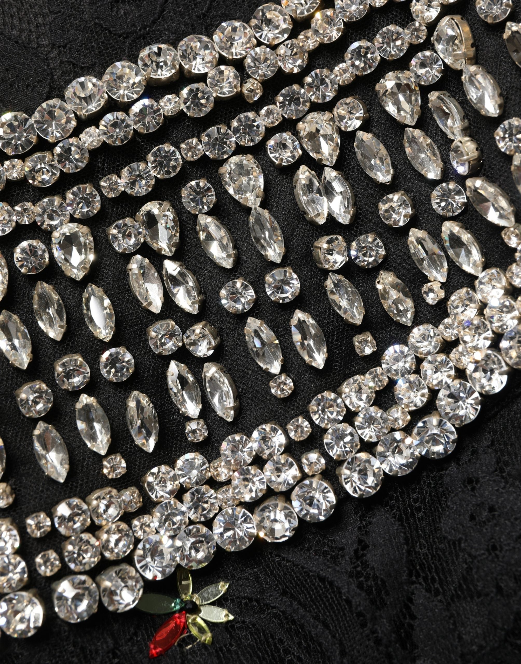 Dolce & Gabbana Black Sequin Embellished Sheath Mini Dress Dolce & Gabbana