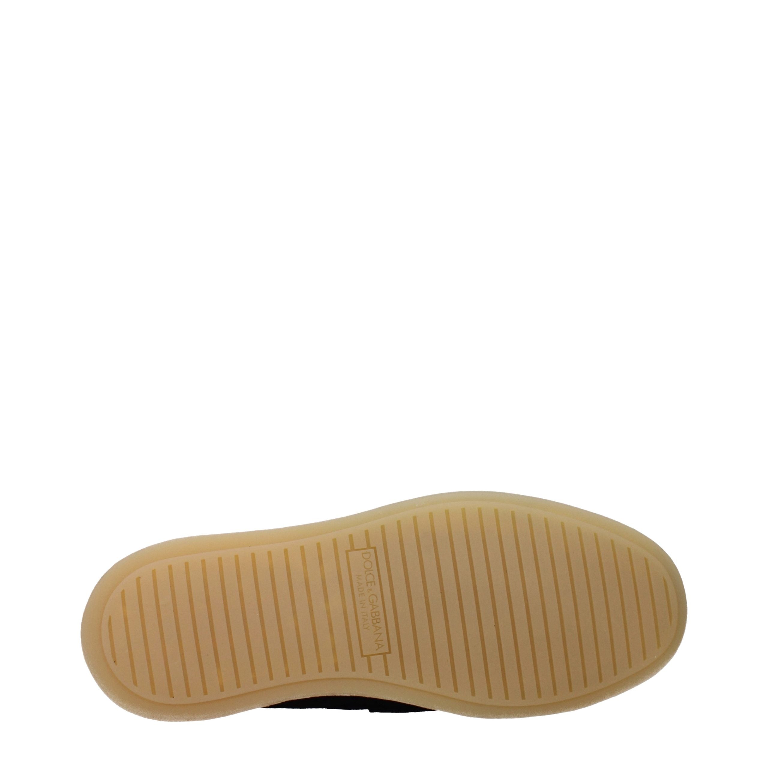 Dolce & Gabbana Blue Leather Slip-On Loafers Dolce & Gabbana