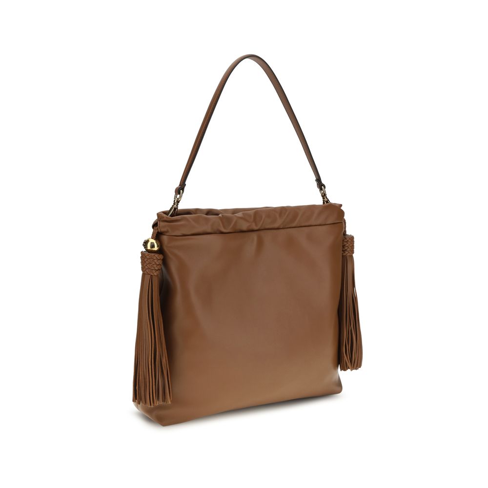 Etro Brown Lamb Ovis Aries Aries Shoulder Bag Etro