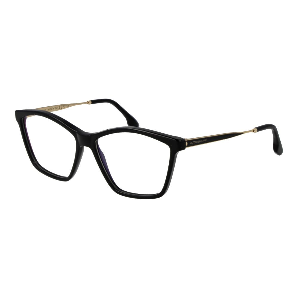 Victoria Beckham Black Metal Glasses (Frames) Victoria Beckham