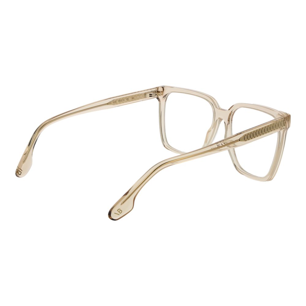 Victoria Beckham Beige Acetate Glasses (Frames) Victoria Beckham