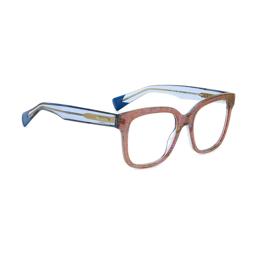 Missoni Multicolor Plastic Glasses (Frames) Missoni