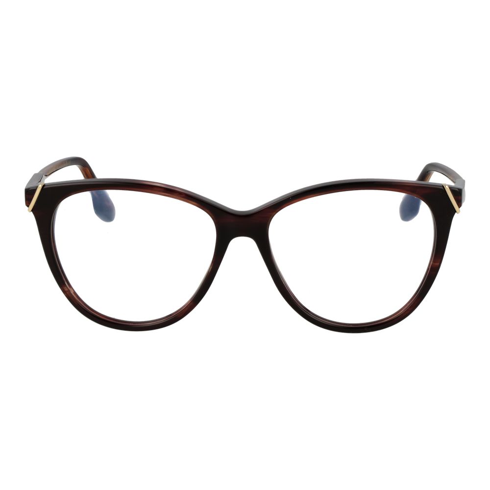 Victoria Beckham Brown Acetate Glasses (Frames) Victoria Beckham