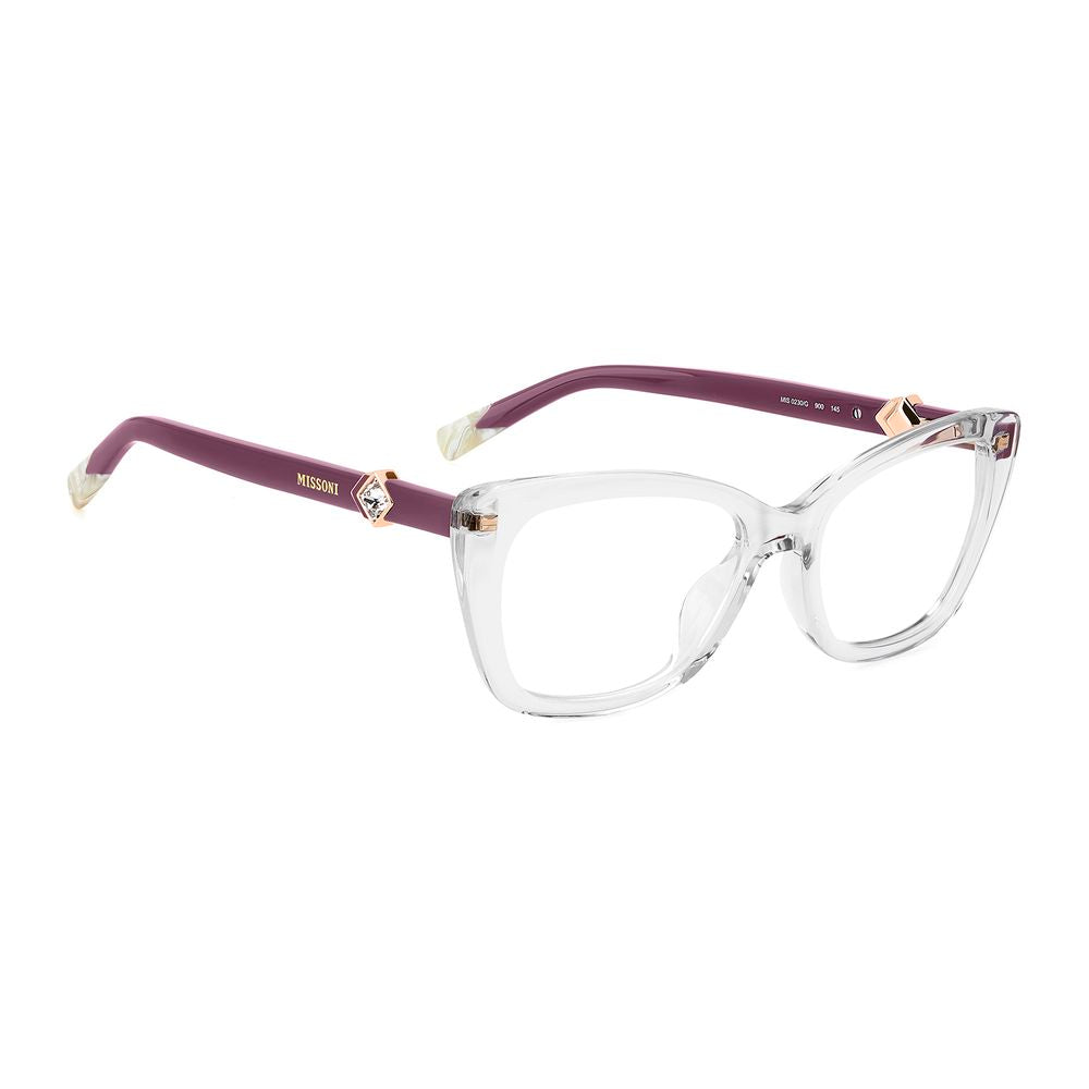 Missoni Transparent Acetate Glasses (Frames) Missoni