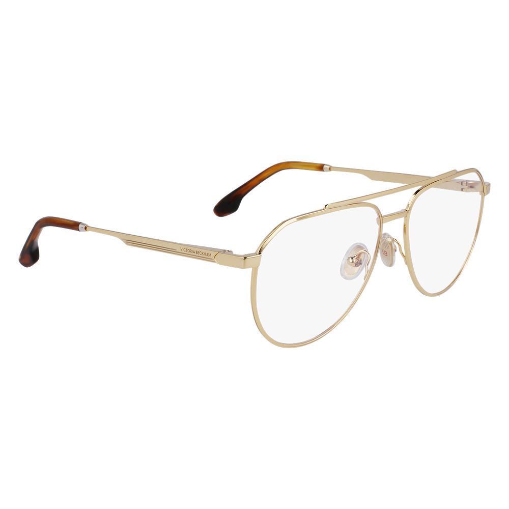 Victoria Beckham Gold Metal Glasses (Frames) Victoria Beckham