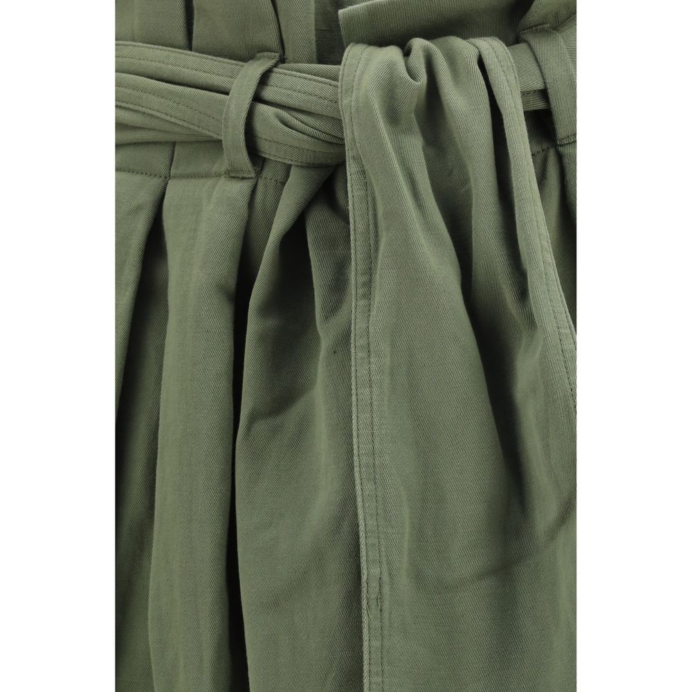 Balmain Bicolor Cotton Casual Pants Balmain