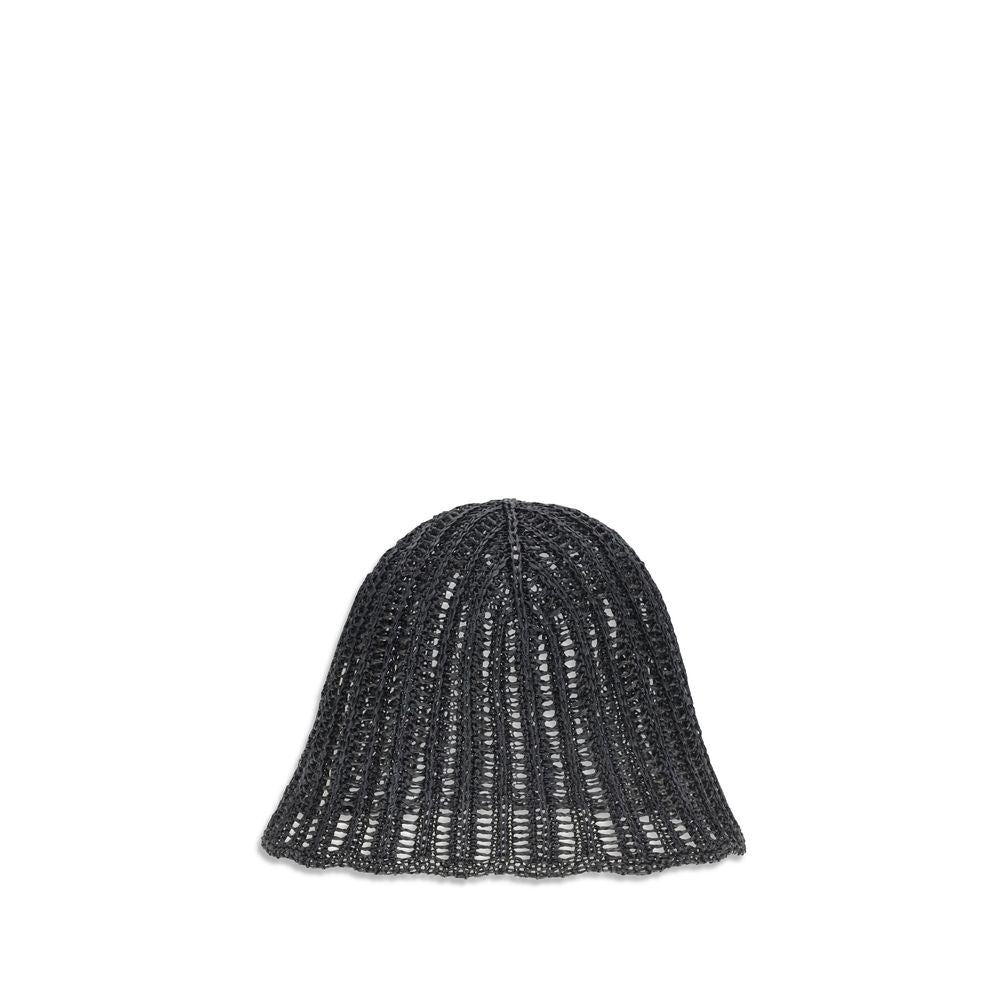 Brunello Cucinelli Black Polyamide Bucket Hat Brunello Cucinelli