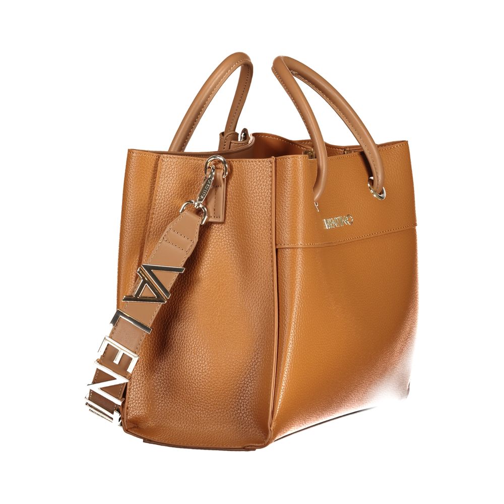 Valentino Brown Polyethylene Handbag Valentino