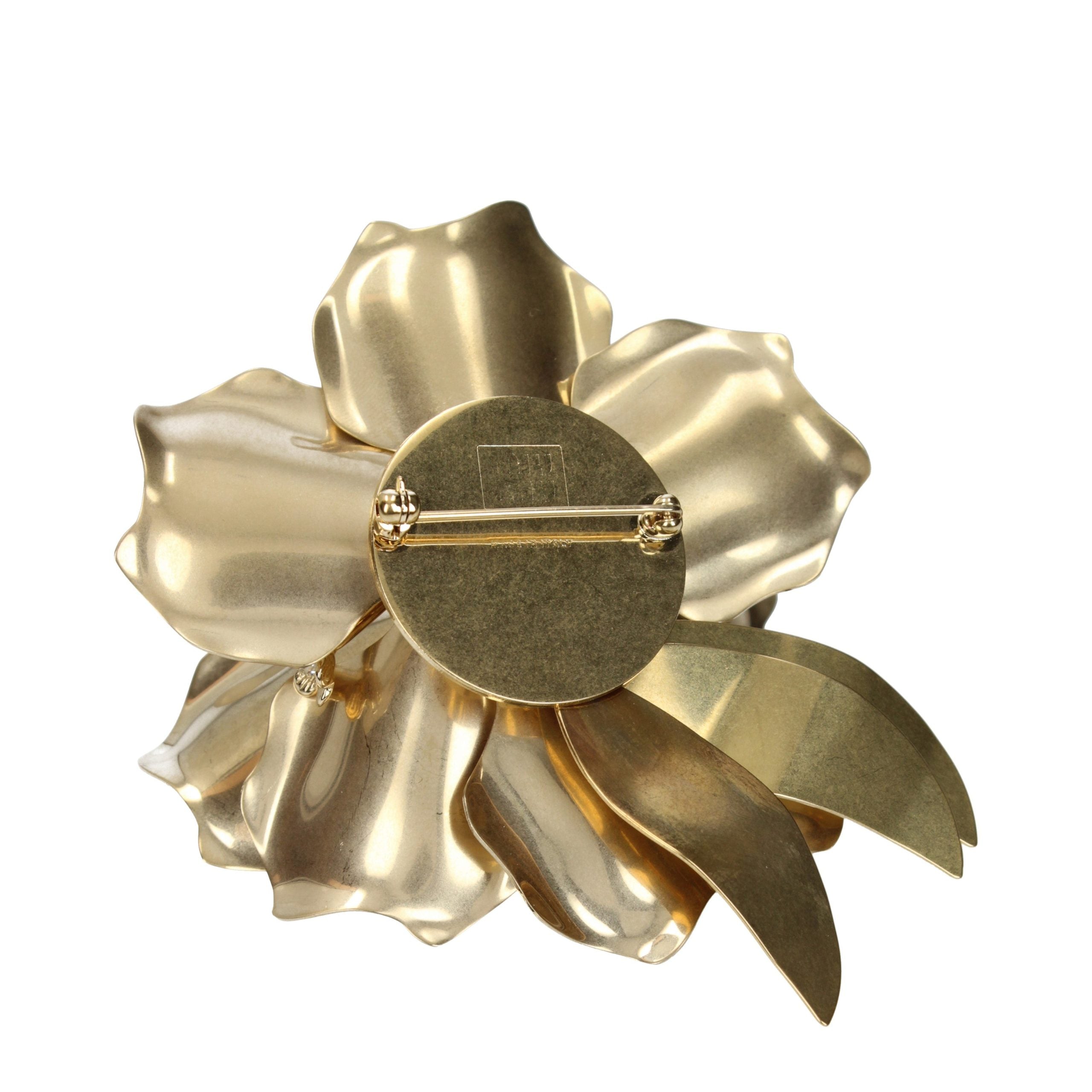 Miu Miu Gold Metal Broch Miu Miu