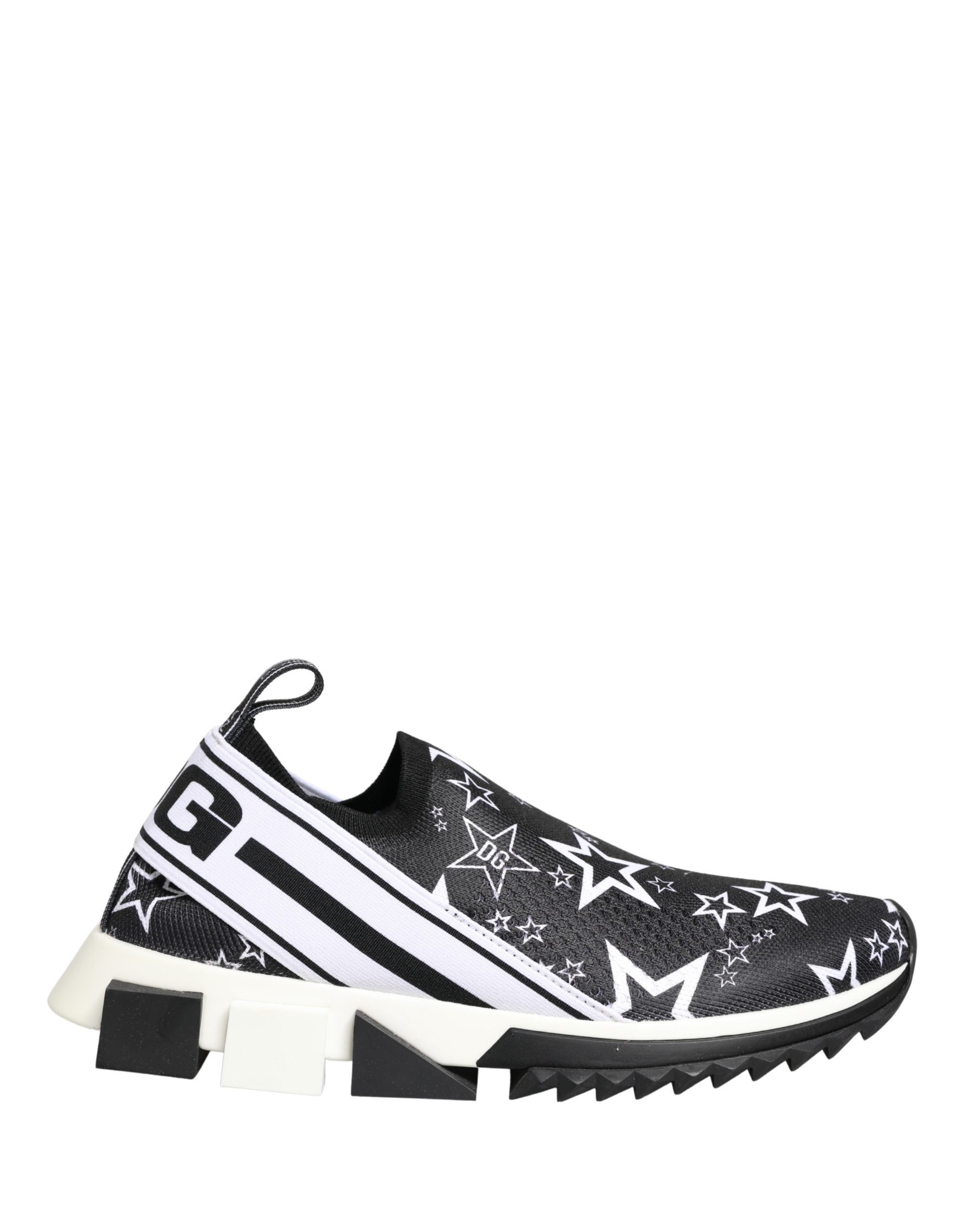 Dolce & Gabbana Black Stars Logo SORRENTO Sneakers Shoes Dolce & Gabbana