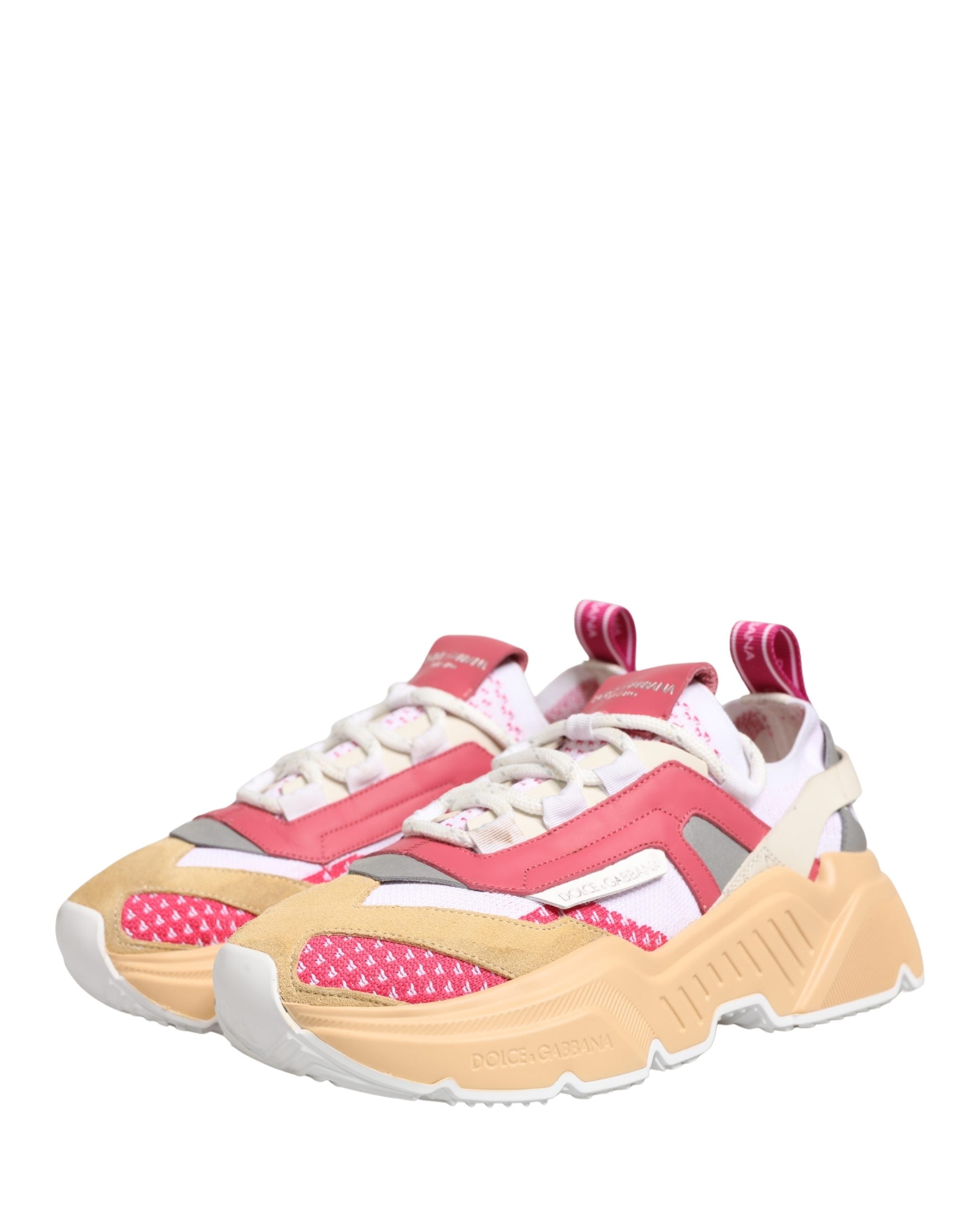 Dolce & Gabbana Multicolor Daymaster Low Top Sneakers Shoes Dolce & Gabbana