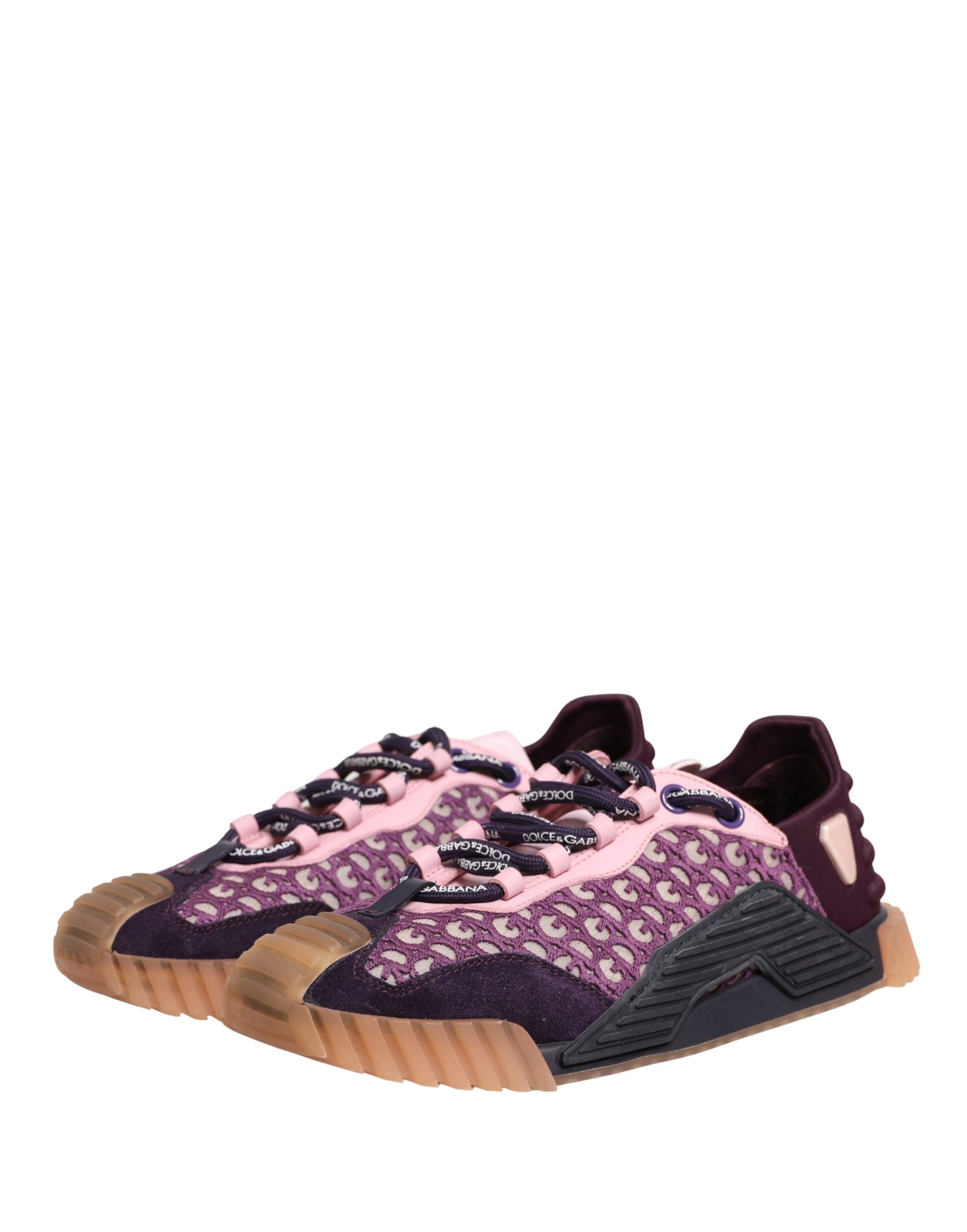Dolce & Gabbana Multicolor Logo Low Top NS1 Sneakers Shoes Dolce & Gabbana