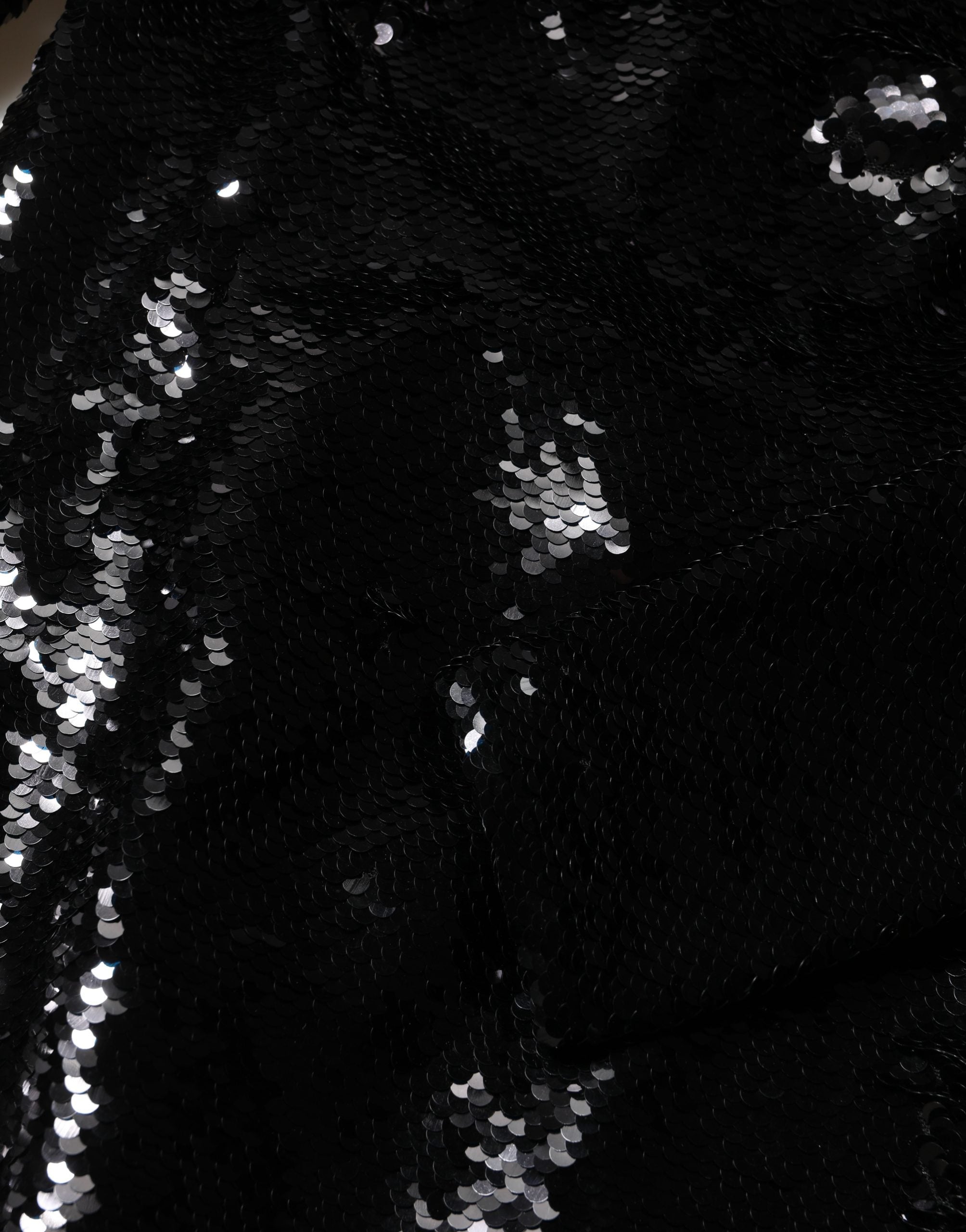 Dolce & Gabbana Black Bodycon Mermaid Sequinned Gown Dress Dolce & Gabbana