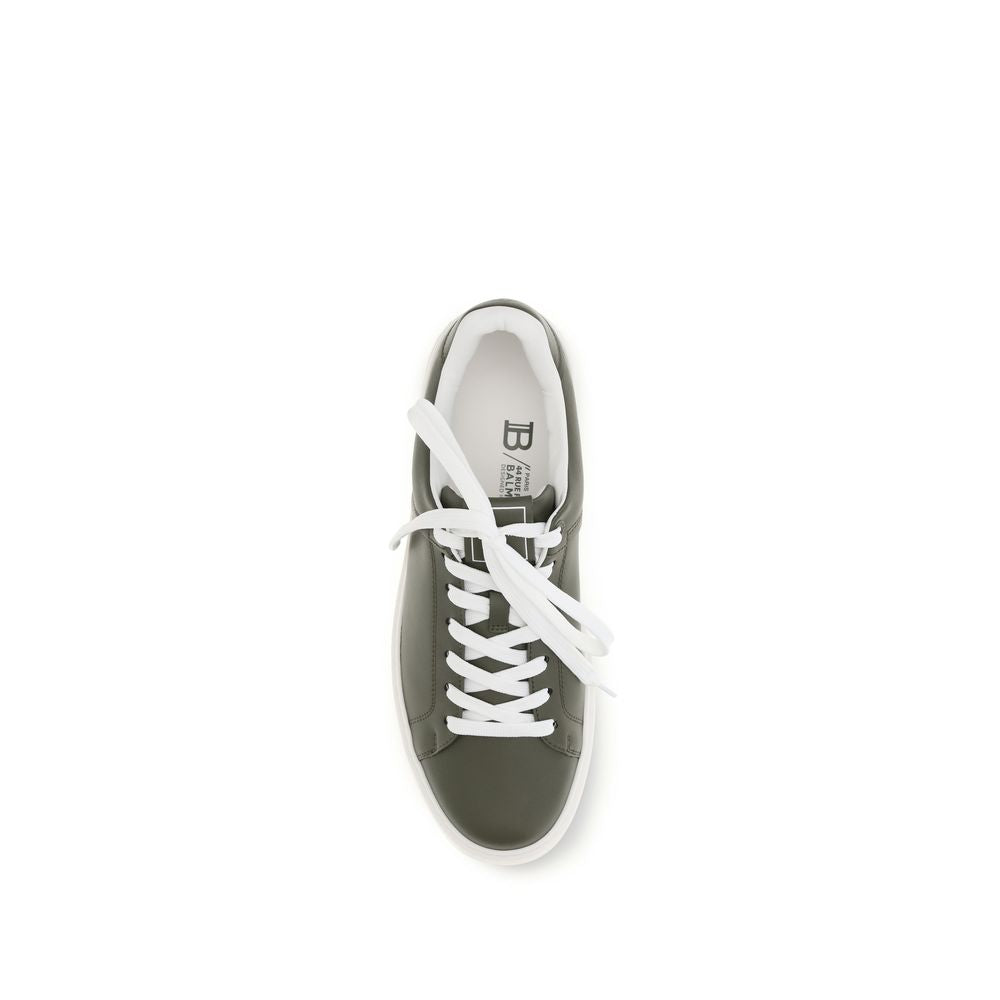 Balmain Bicolor Calf Leather Bos Taurus Sneakers Balmain