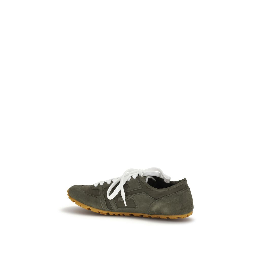 Balmain Bicolor Calf Leather Bos Taurus Athletic Sneakers Balmain