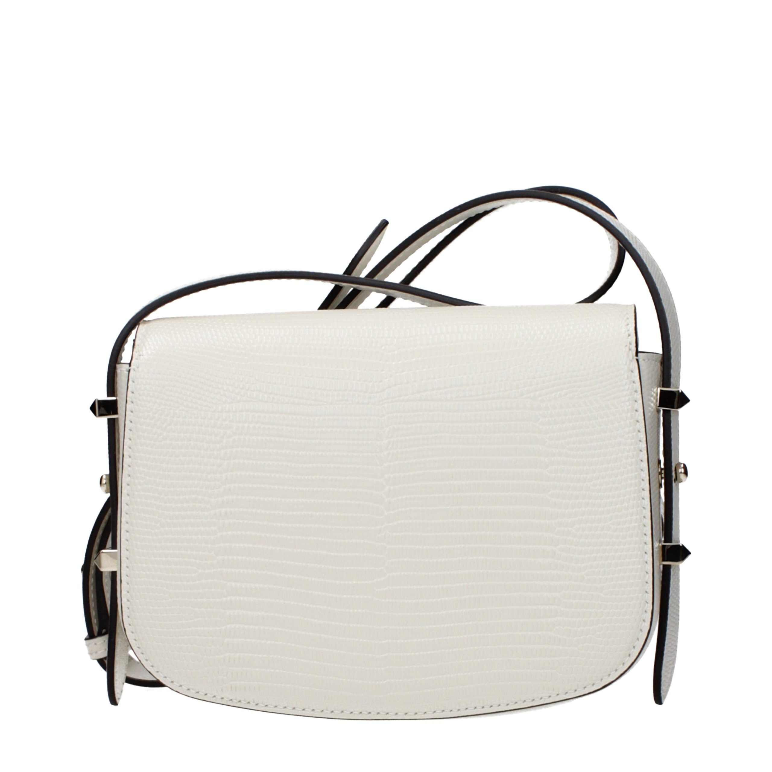 Jimmy Choo White Leather Shoulder Bag Jimmy Choo