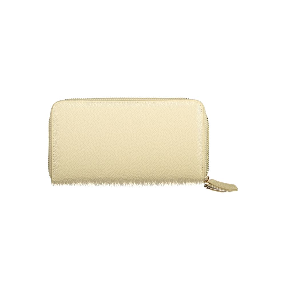 Valentino Beige Polyethylene Wallet Valentino