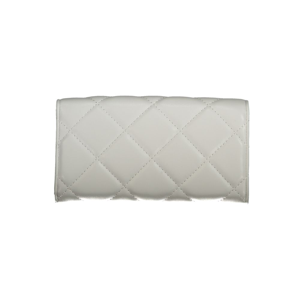Valentino Grey Polyurethane Womens Wallet Valentino