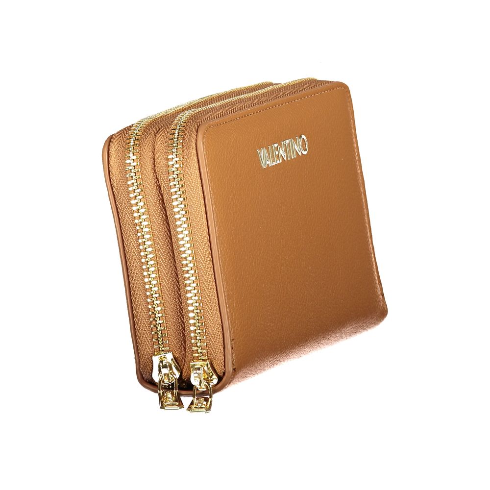 Valentino Brown Polyethylene Wallet Valentino