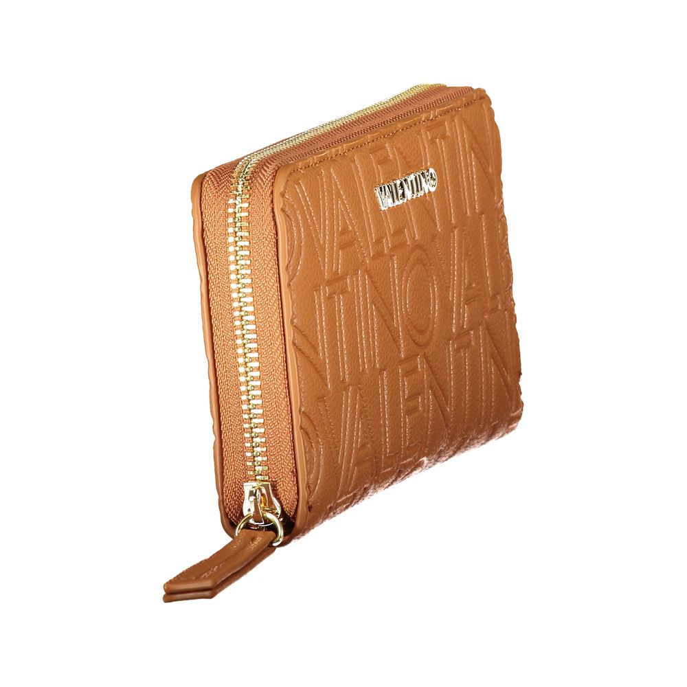 Mario Valentino Brown Polyurethane Women's Wallet Mario Valentino
