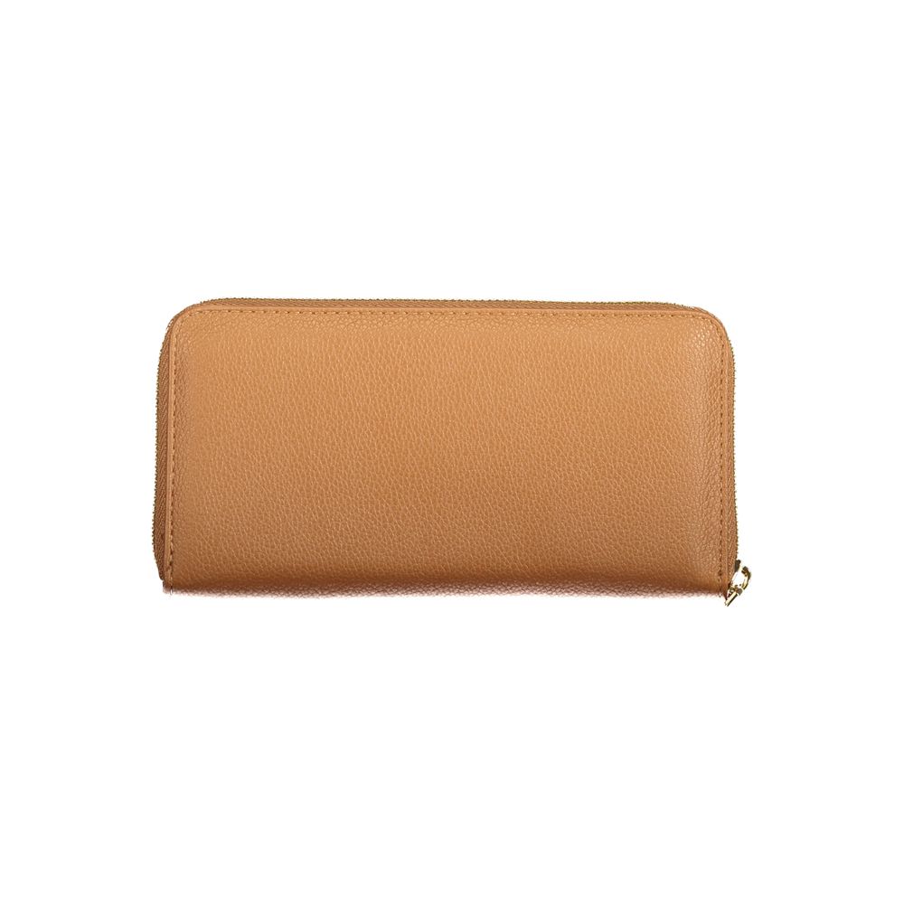 Valentino Brown Polyethylene Wallet Valentino