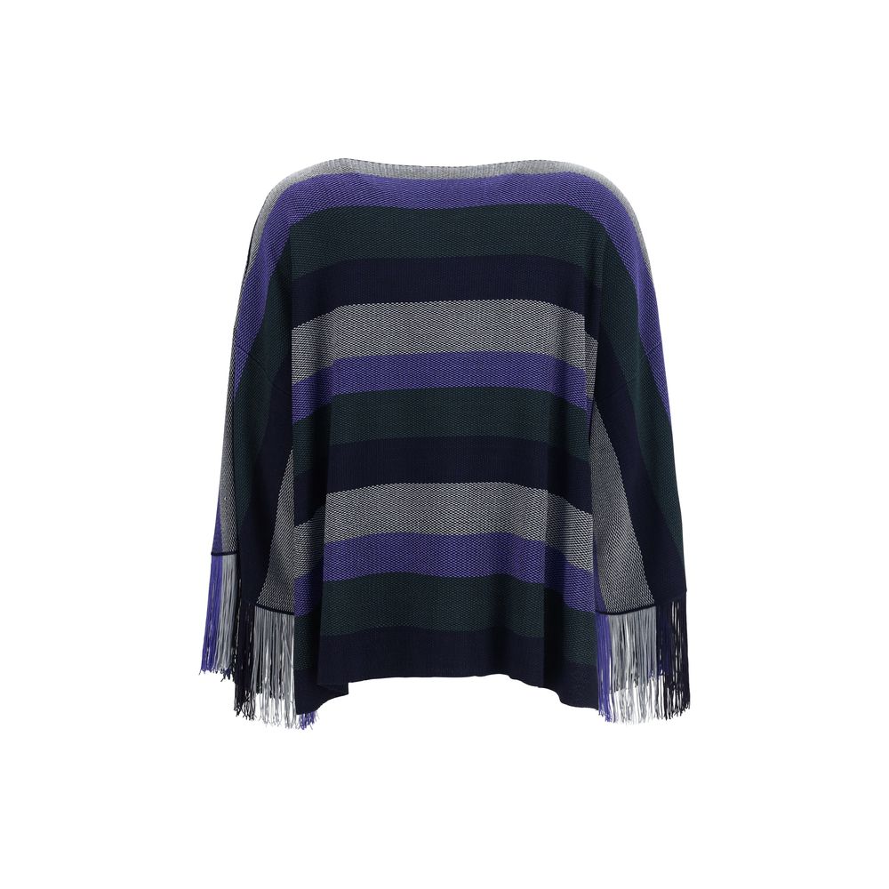 Giorgio Armani Multicolor Viscose Sweatshirt Giorgio Armani