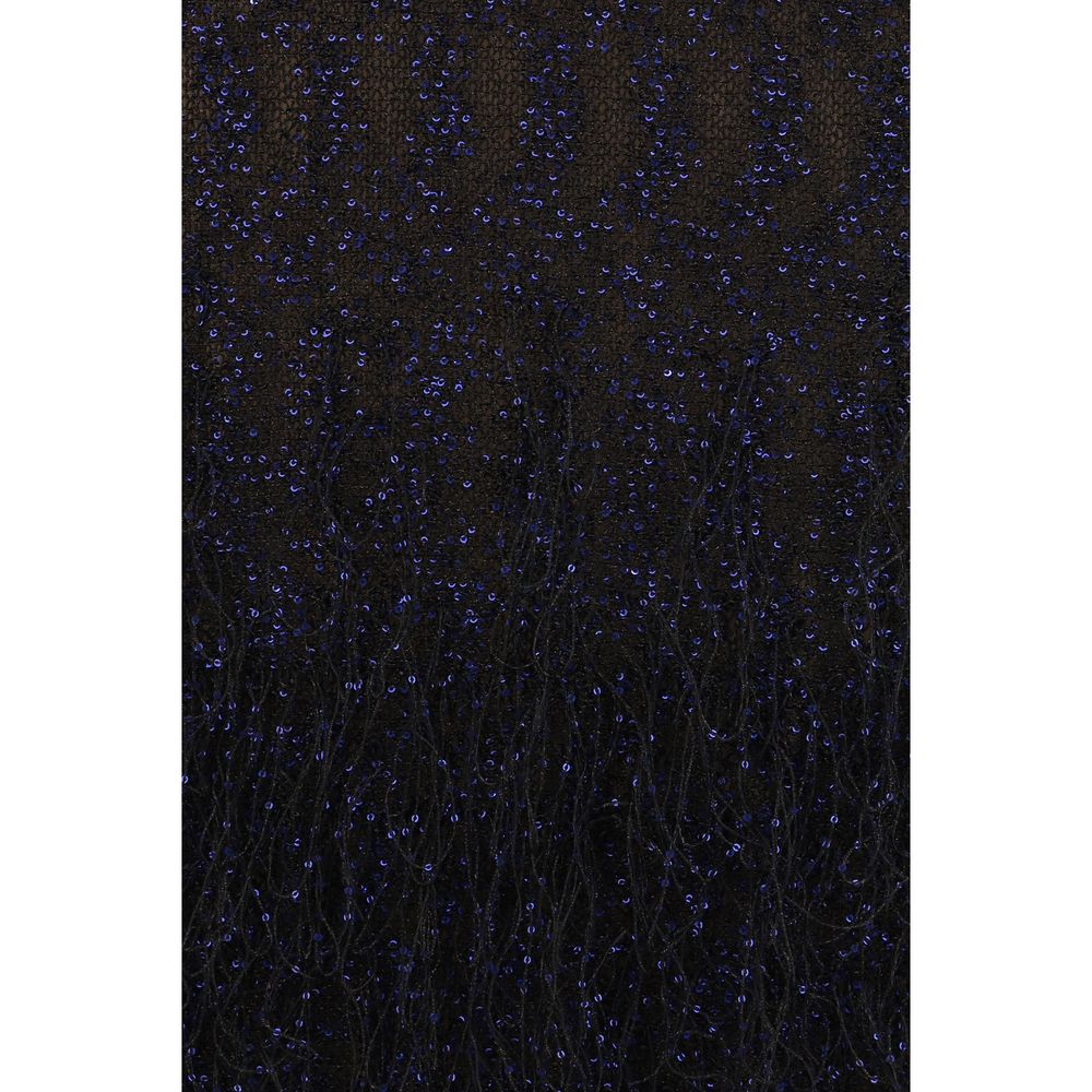 Giorgio Armani Blue Polyamide Cocktail Dress Giorgio Armani