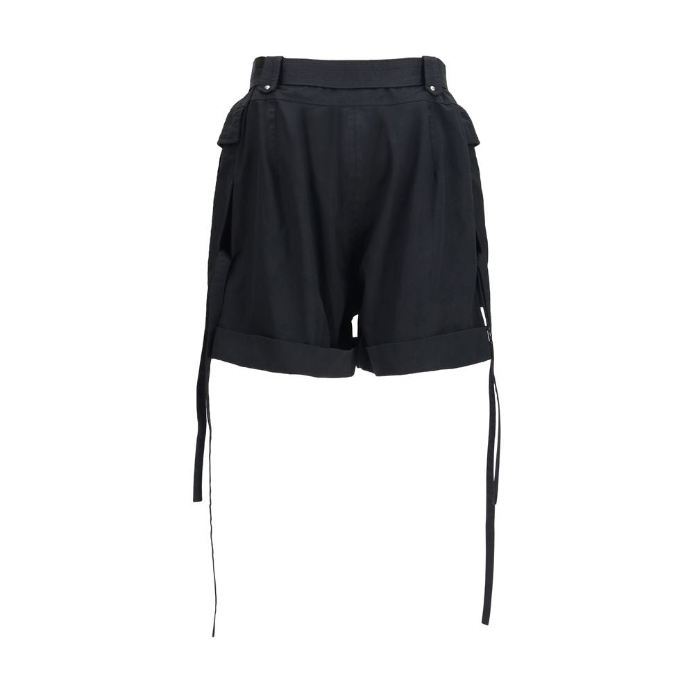 Alexander McQueen Black Cotton Bermuda Shorts Alexander McQueen