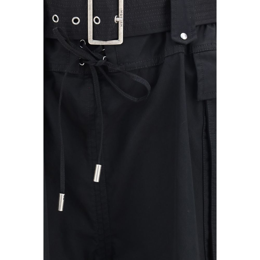 Alexander McQueen Black Cotton Bermuda Shorts Alexander McQueen