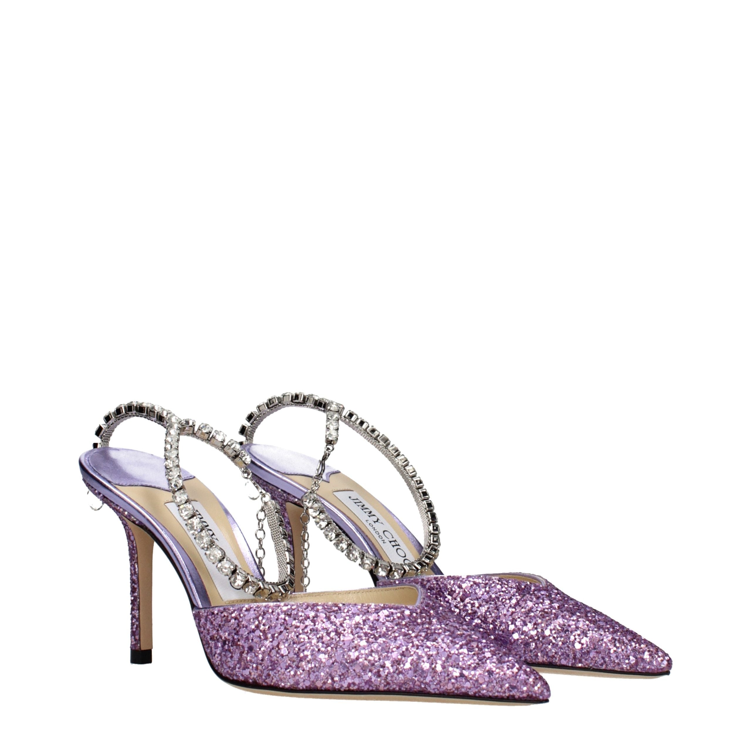 Jimmy Choo Purple Plastic Stiletto Heel Sandals Jimmy Choo