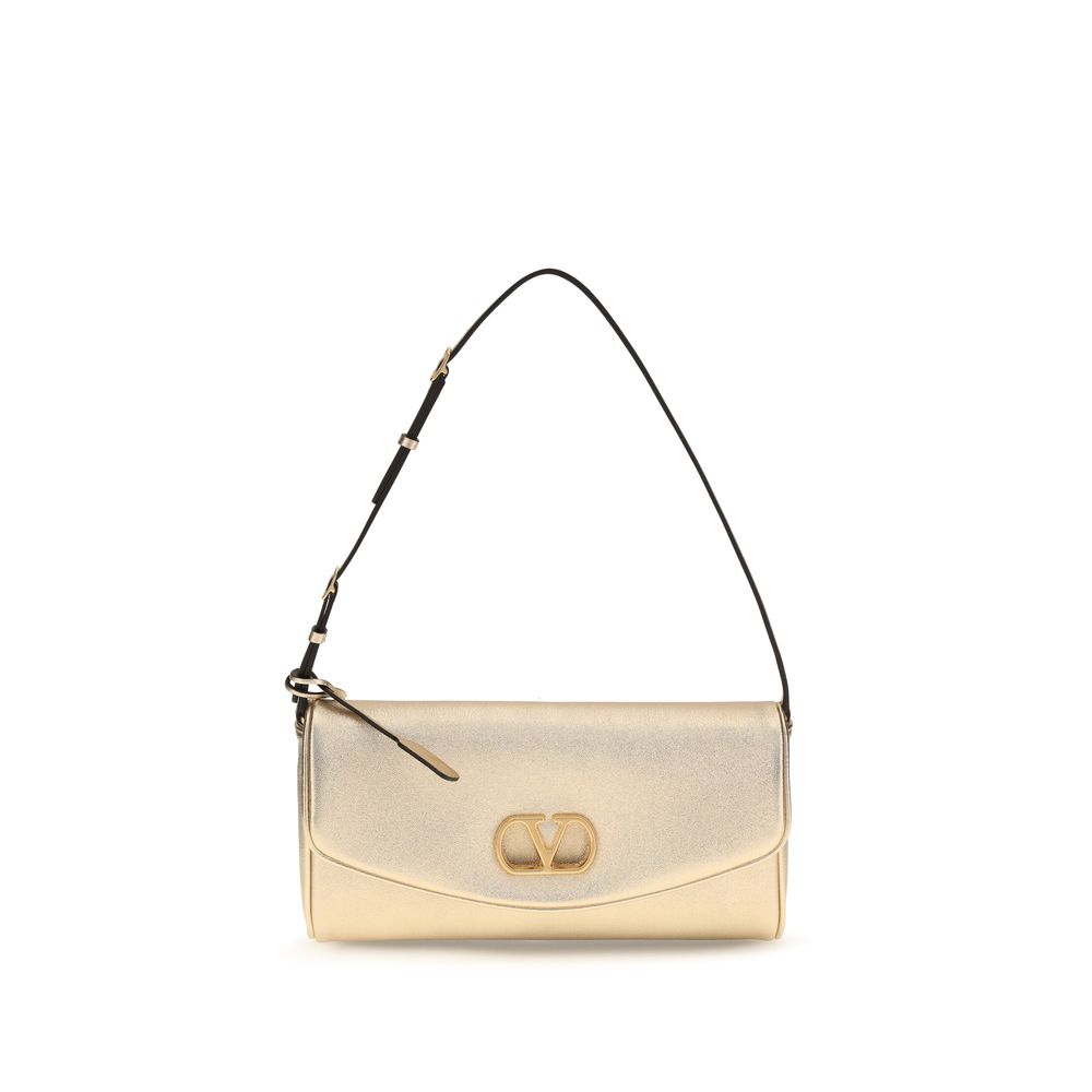 Valentino Garavani Gold Lamb Ovis Aries Aries Shoulder Bag Valentino Garavani
