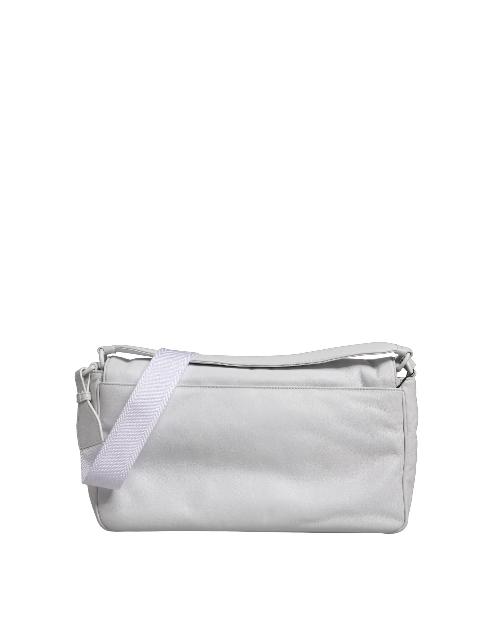 Dolce & Gabbana White Logo Plaque Crossbody Shoulder Borse Women Bag Dolce & Gabbana