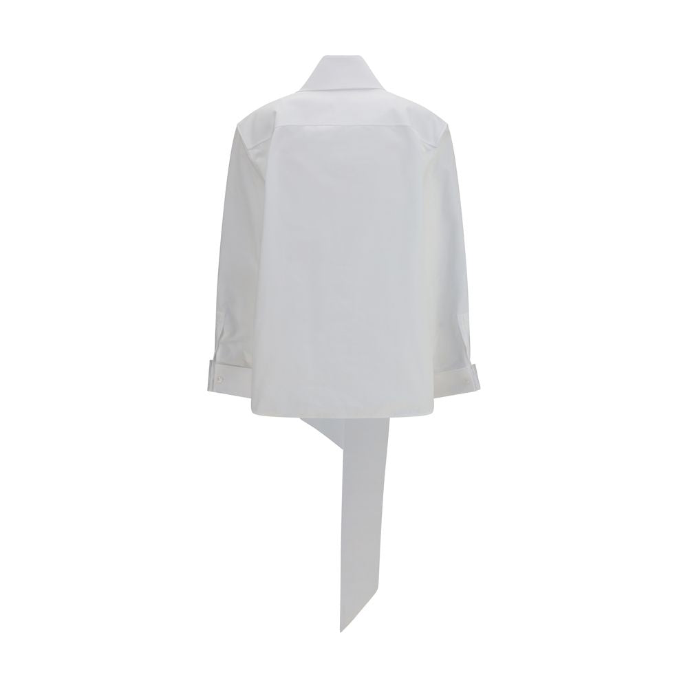 Saint Laurent White Cotton Dress Shirt Saint Laurent
