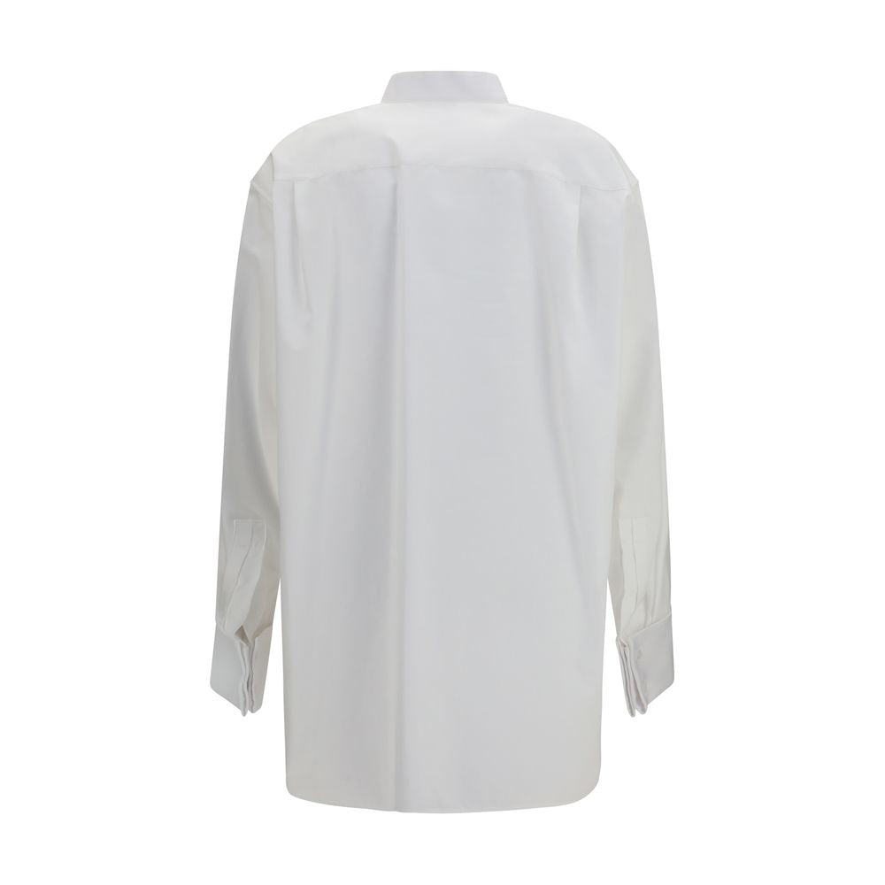 Saint Laurent White Cotton Dress Shirt Saint Laurent